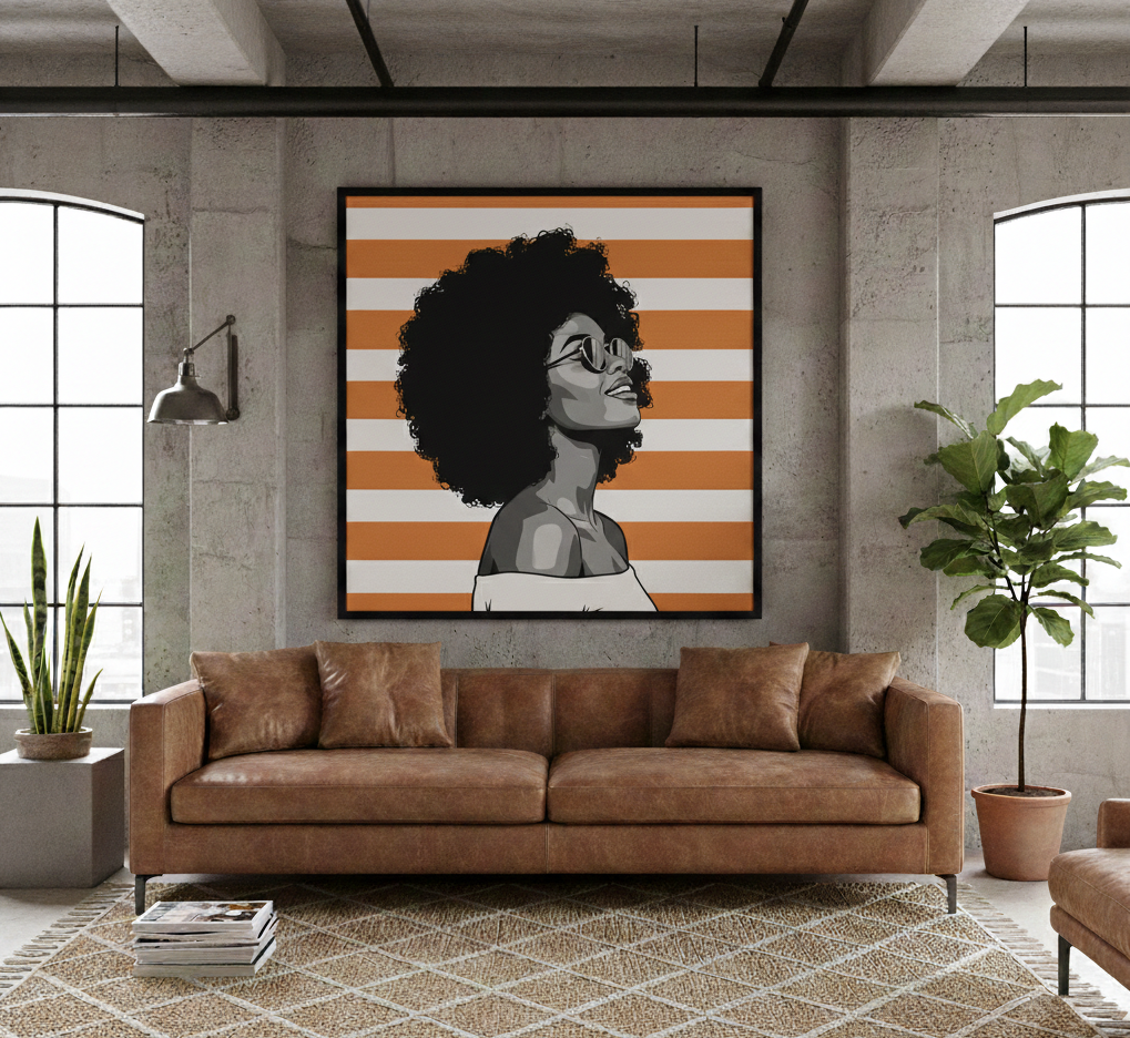 Afro Moderna · Tríptico